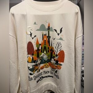 NWT Walt Disney World “Spookiest Place on Earth” Sweatshirt (Sold Out in Parks!)